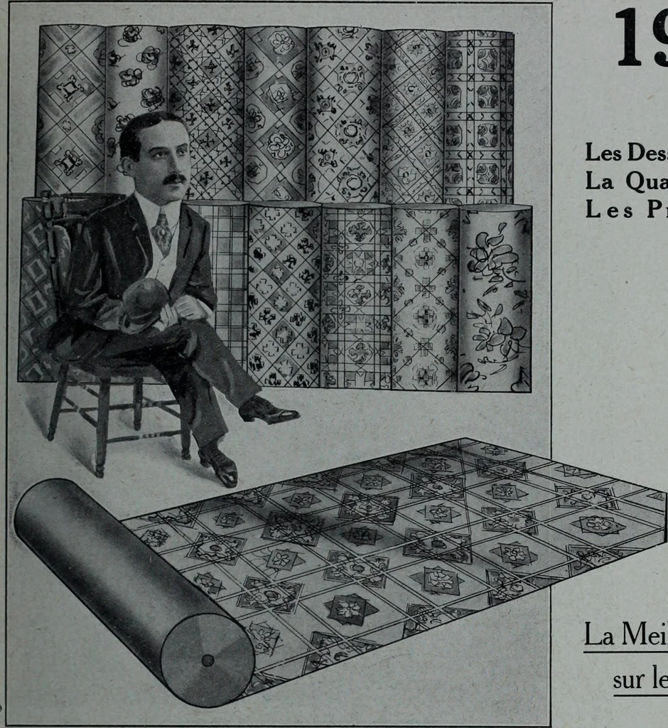 An illustration from Tissus et nouveauts 1910, 1910, leaf 132