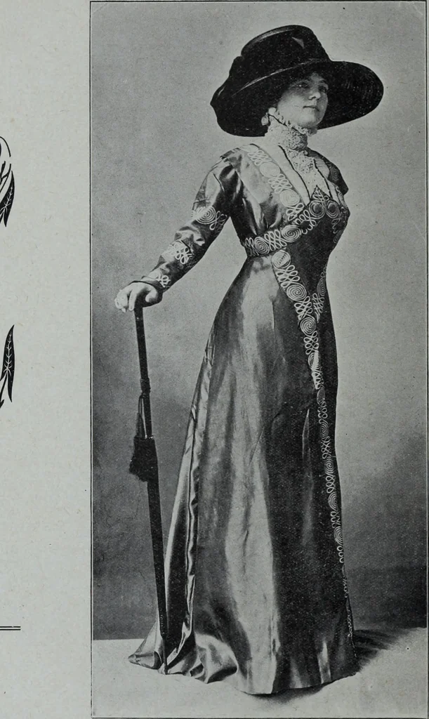 An illustration from Tissus et nouveauts 1910, 1910, leaf 133