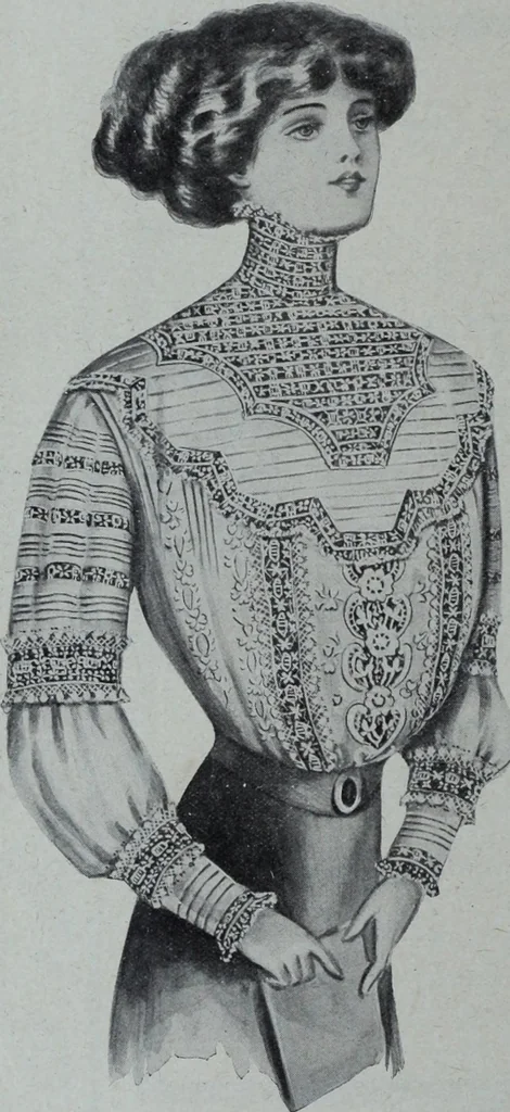 An illustration from Tissus et nouveauts 1910, 1910, leaf 139