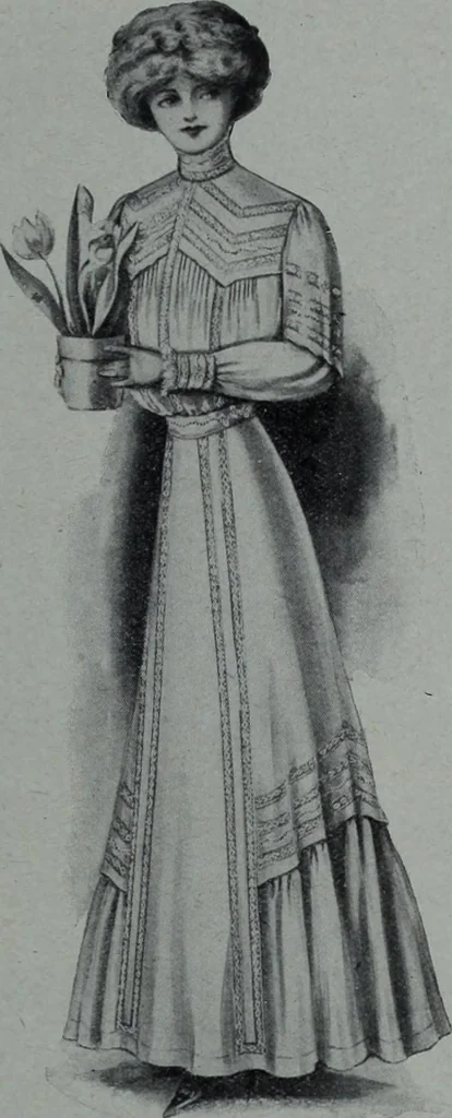 An illustration from Tissus et nouveauts 1910, 1910, leaf 140