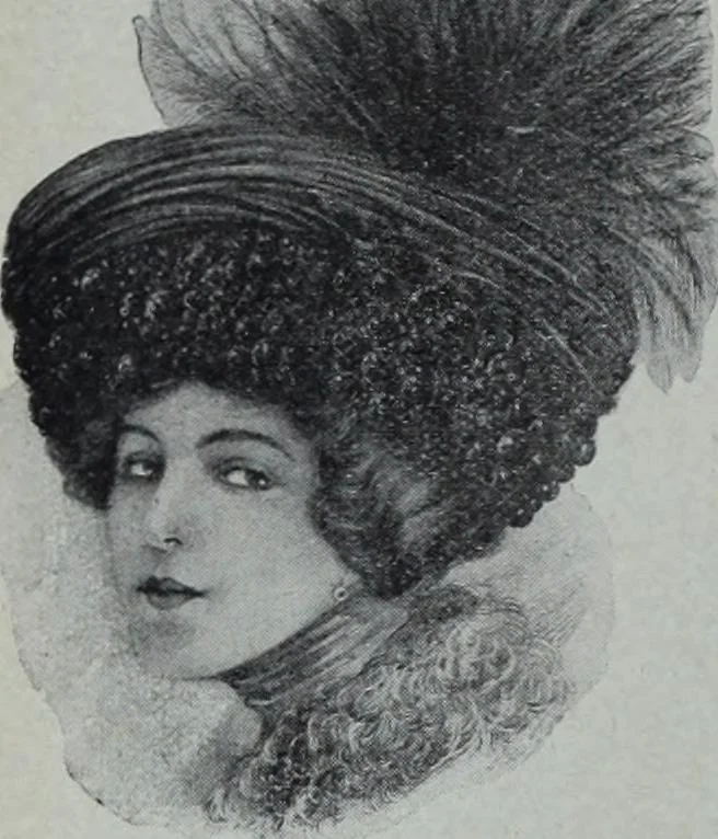 An illustration from Tissus et nouveauts 1910, 1910, leaf 141