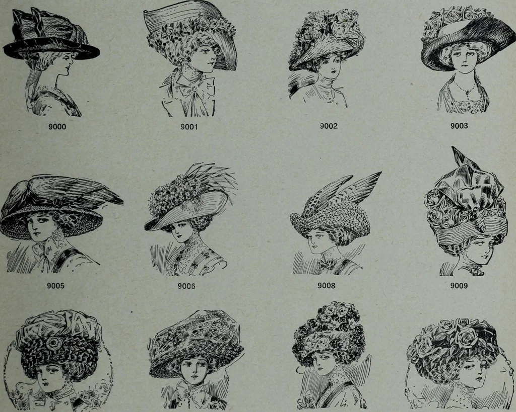 An illustration from Tissus et nouveauts 1910, 1910, leaf 142