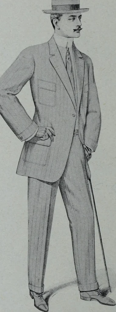 An illustration from Tissus et nouveauts 1910, 1910, leaf 143