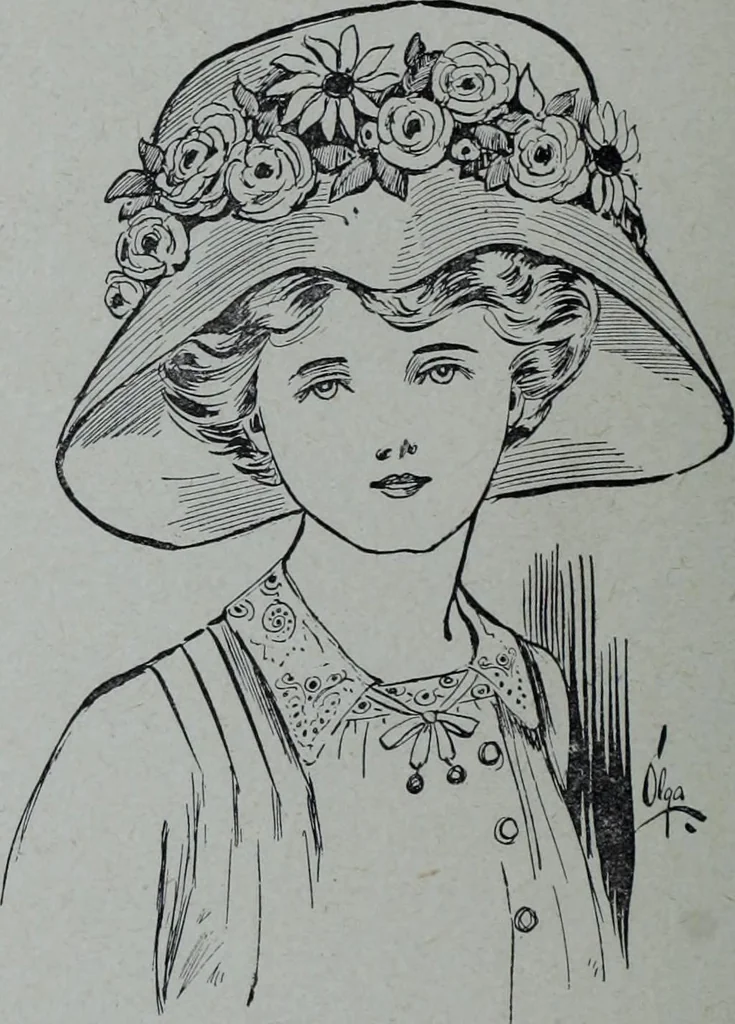 An illustration from Tissus et nouveauts 1910, 1910, leaf 165