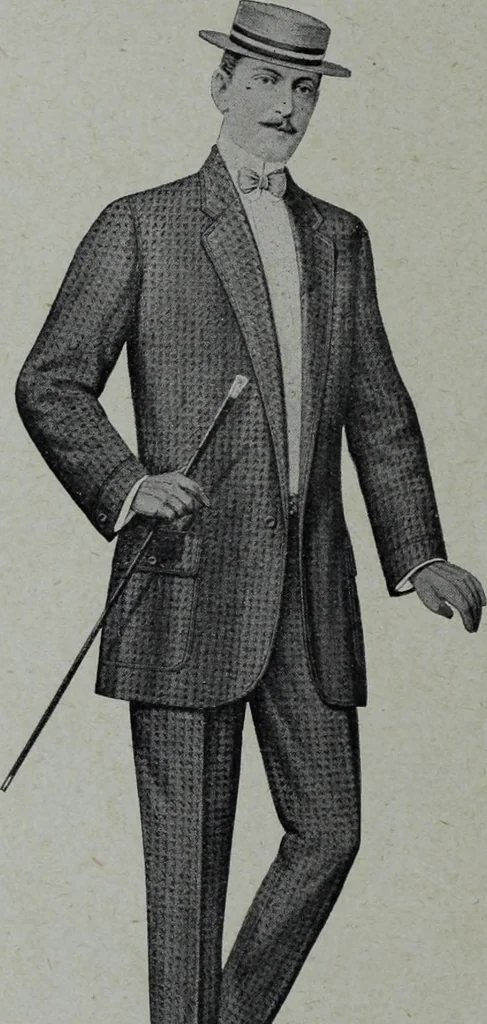 An illustration from Tissus et nouveauts 1910, 1910, leaf 217