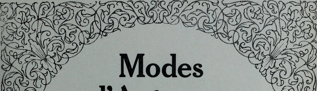 An illustration from Tissus et nouveauts 1910, 1910, leaf 244
