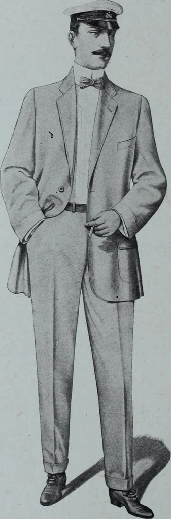An illustration from Tissus et nouveauts 1910, 1910, leaf 259