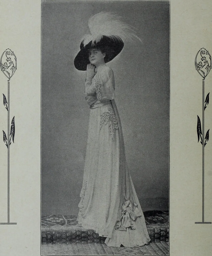 An illustration from Tissus et nouveauts 1910, 1910, leaf 27