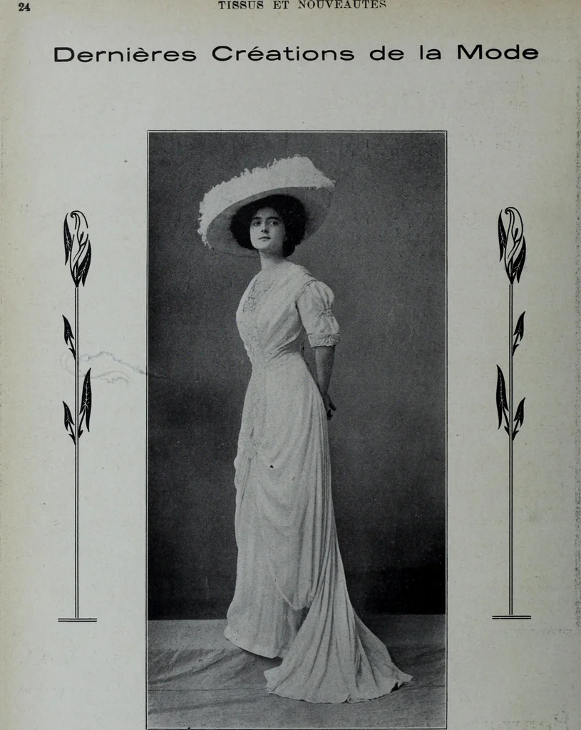 An illustration from Tissus et nouveauts 1910, 1910, leaf 29