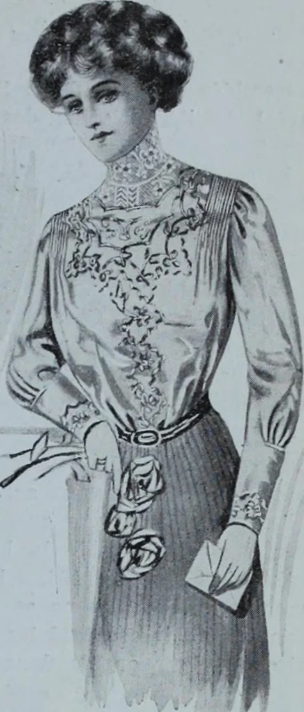 An illustration from Tissus et nouveauts 1910, 1910, leaf 300