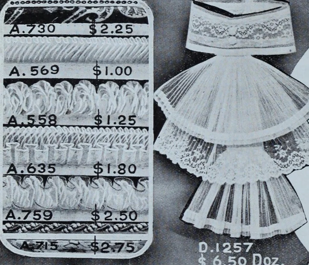 An illustration from Tissus et nouveauts 1910, 1910, leaf 321