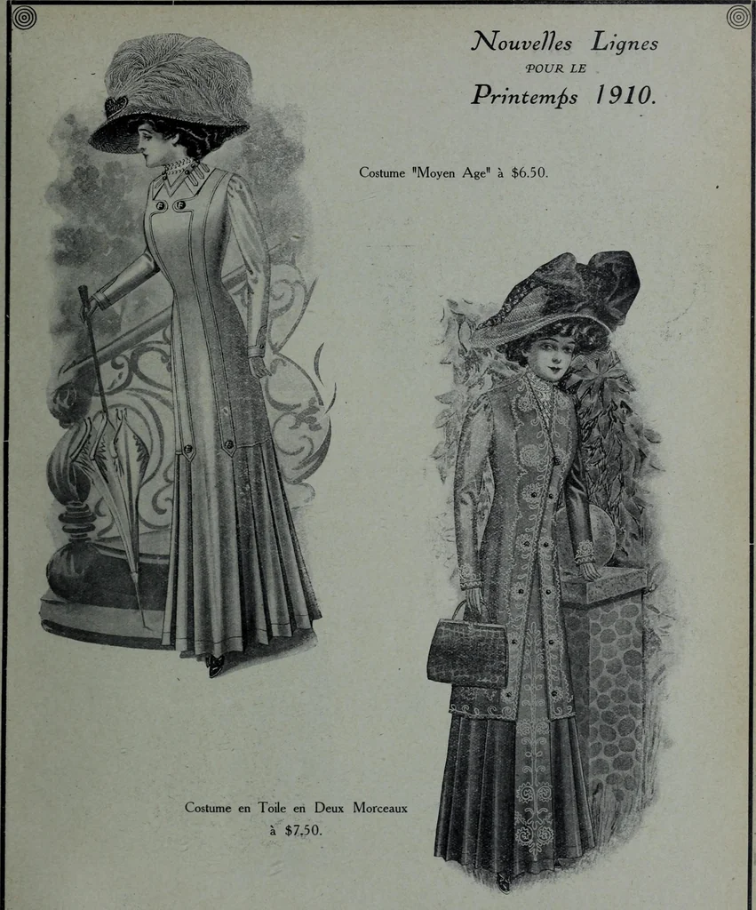 An illustration from Tissus et nouveauts 1910, 1910, leaf 34