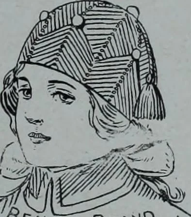 An illustration from Tissus et nouveauts 1910, 1910, leaf 462