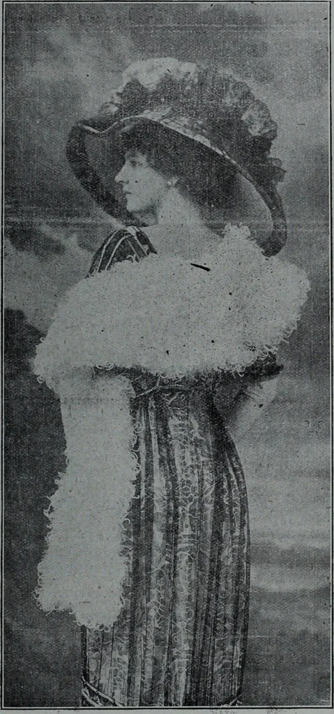 An illustration from Tissus et nouveauts 1910, 1910, leaf 492
