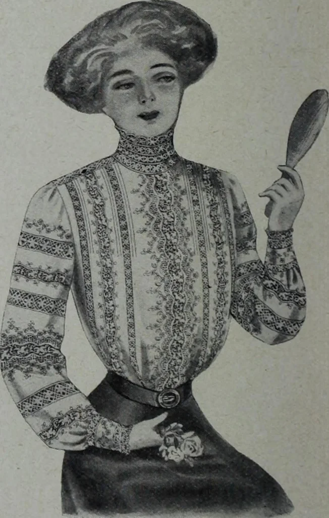 An illustration from Tissus et nouveauts 1910, 1910, leaf 59
