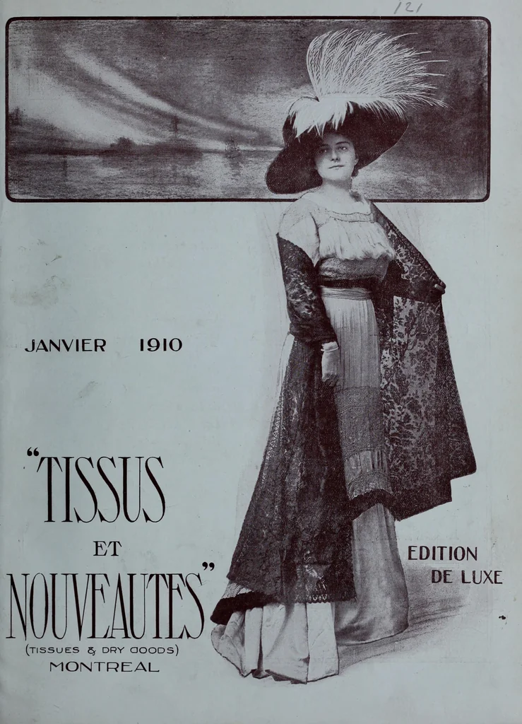 An illustration from Tissus et nouveauts 1910, 1910, leaf 6