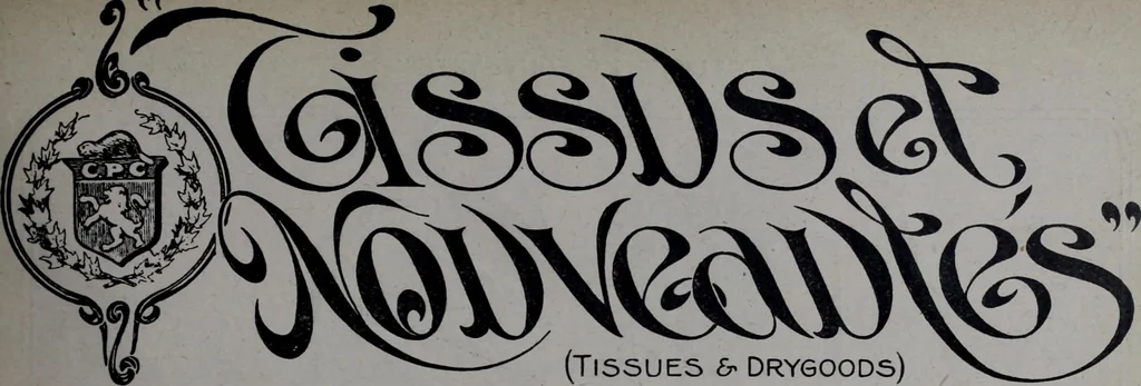 An illustration from Tissus et nouveauts 1910, 1910, leaf 76