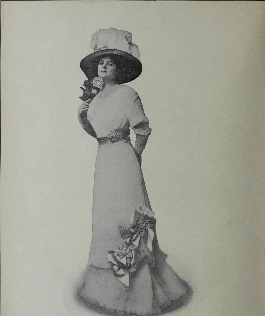 An illustration from Tissus et nouveauts 1910, 1910, leaf 85