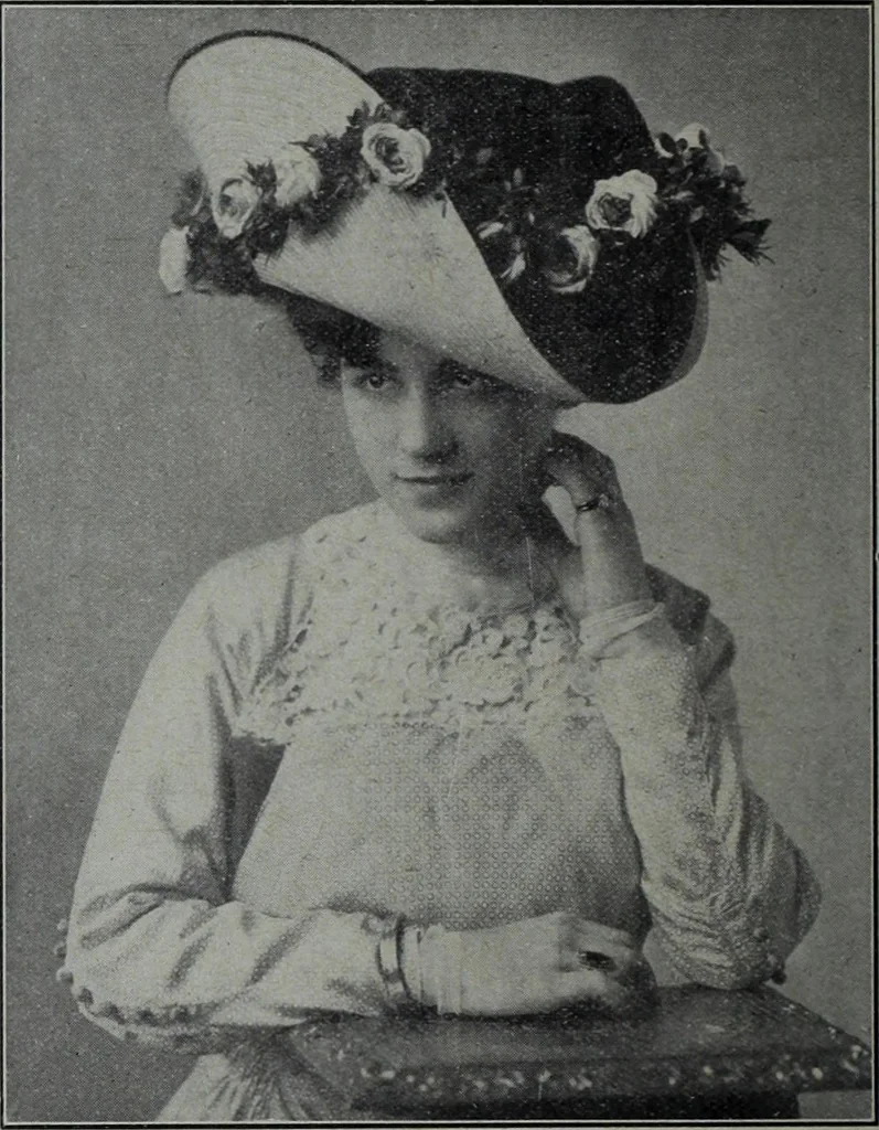 An illustration from Tissus et nouveauts 1910, 1910, leaf 93