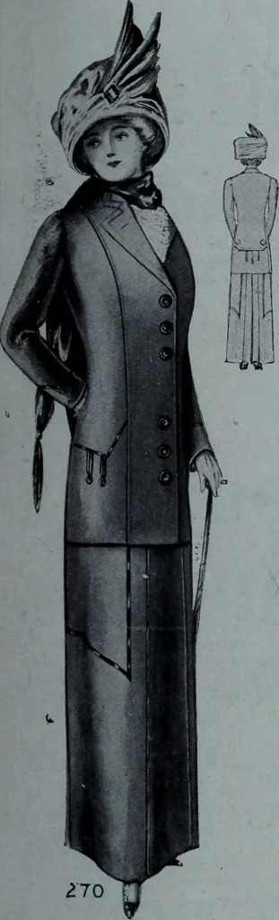 An illustration from Tissus et nouveauts 1911, 1911, leaf 128