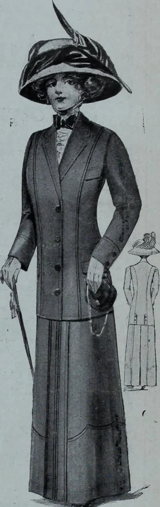 An illustration from Tissus et nouveauts 1911, 1911, leaf 128