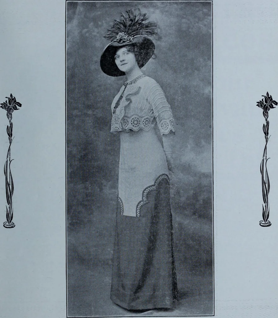 An illustration from Tissus et nouveauts 1911, 1911, leaf 154