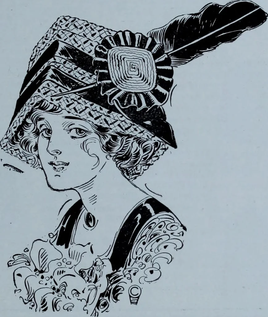 An illustration from Tissus et nouveauts 1911, 1911, leaf 164