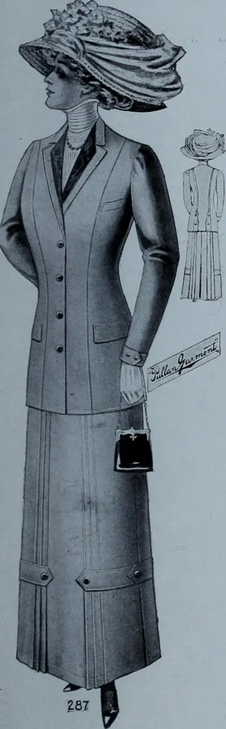An illustration from Tissus et nouveauts 1911, 1911, leaf 182