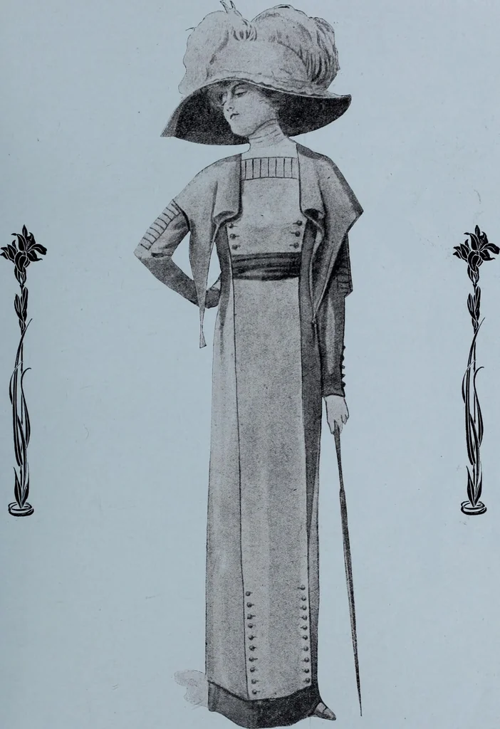 An illustration from Tissus et nouveauts 1911, 1911, leaf 200