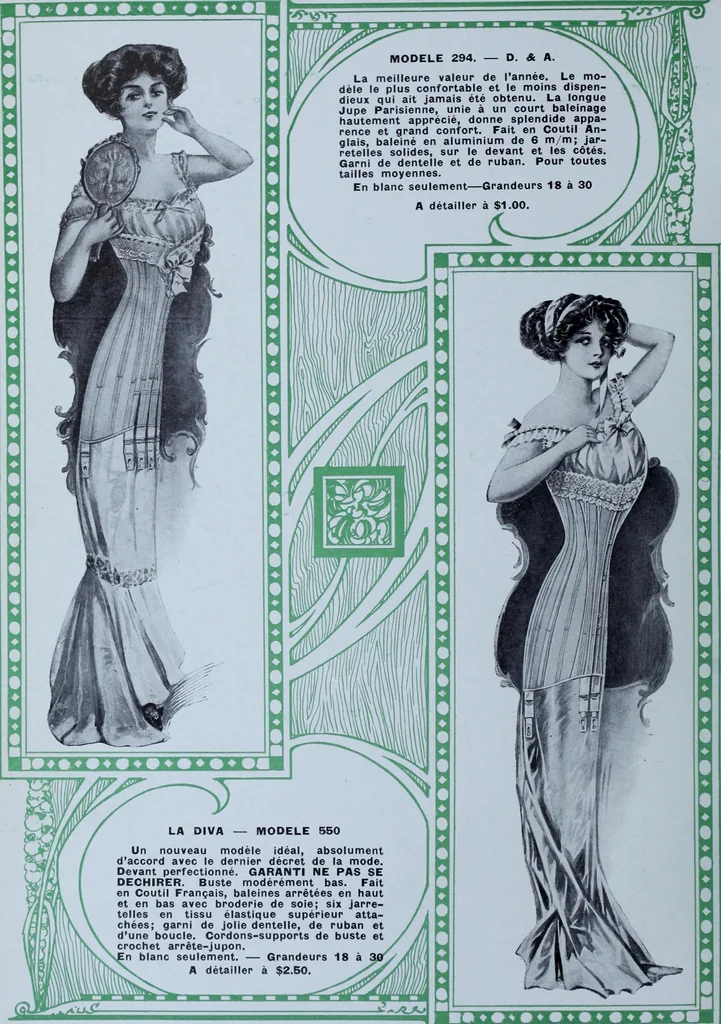 An illustration from Tissus et nouveauts 1911, 1911, leaf 21