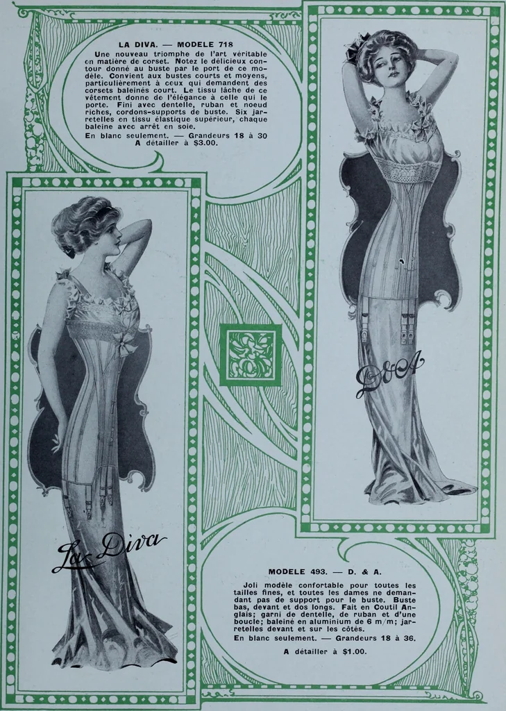 An illustration from Tissus et nouveauts 1911, 1911, leaf 22