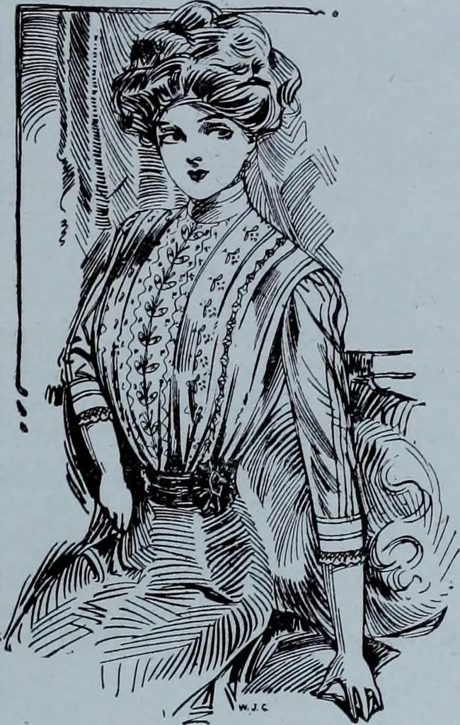 An illustration from Tissus et nouveauts 1911, 1911, leaf 250
