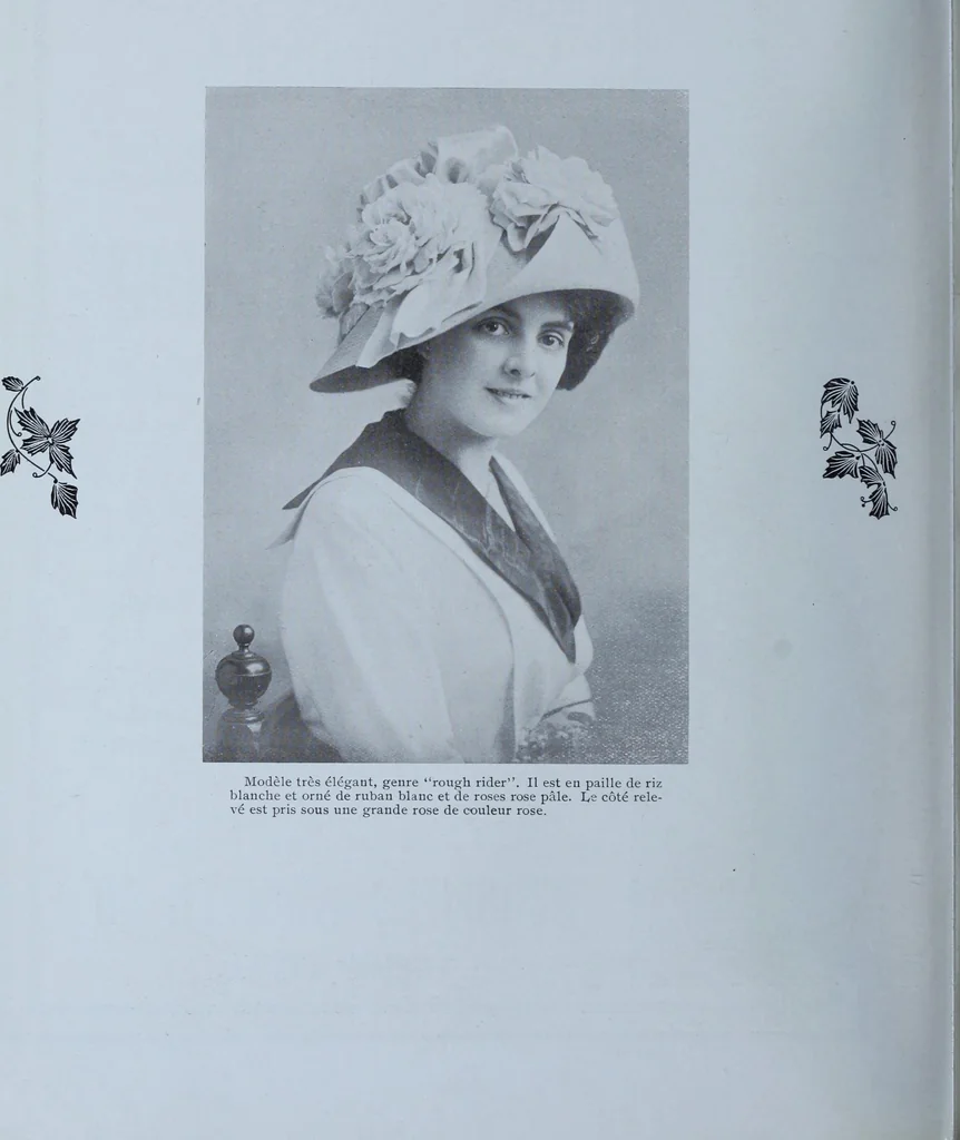 An illustration from Tissus et nouveauts 1911, 1911, leaf 265