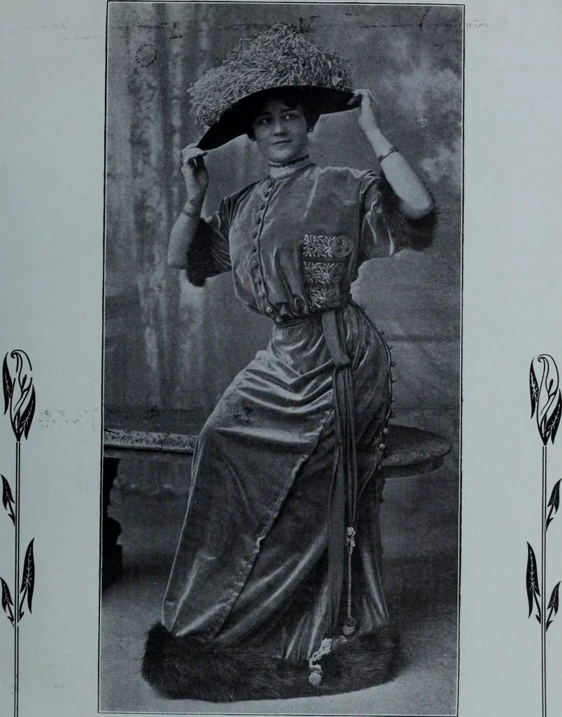 An illustration from Tissus et nouveauts 1911, 1911, leaf 28
