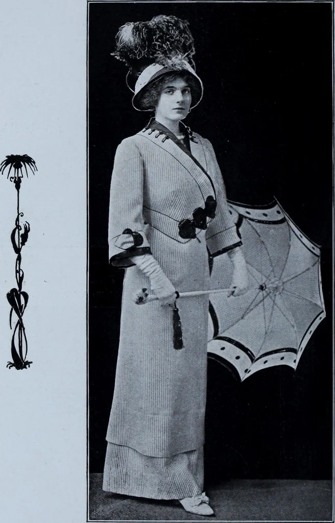 An illustration from Tissus et nouveauts 1911, 1911, leaf 301