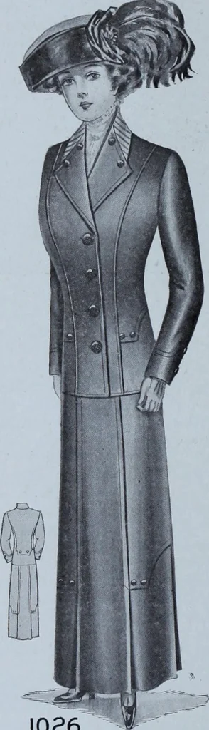 An illustration from Tissus et nouveauts 1911, 1911, leaf 387