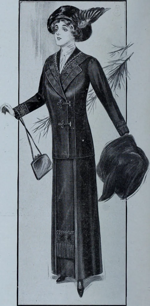 An illustration from Tissus et nouveauts 1911, 1911, leaf 393