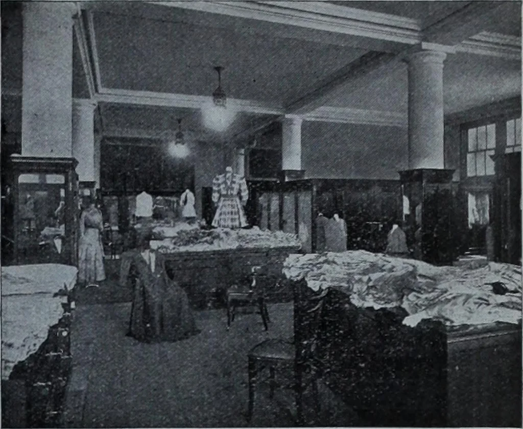 An illustration from Tissus et nouveauts 1911, 1911, leaf 42
