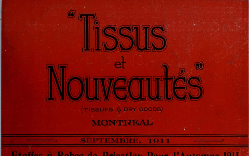 An illustration from Tissus et nouveauts 1911, 1911, leaf 432