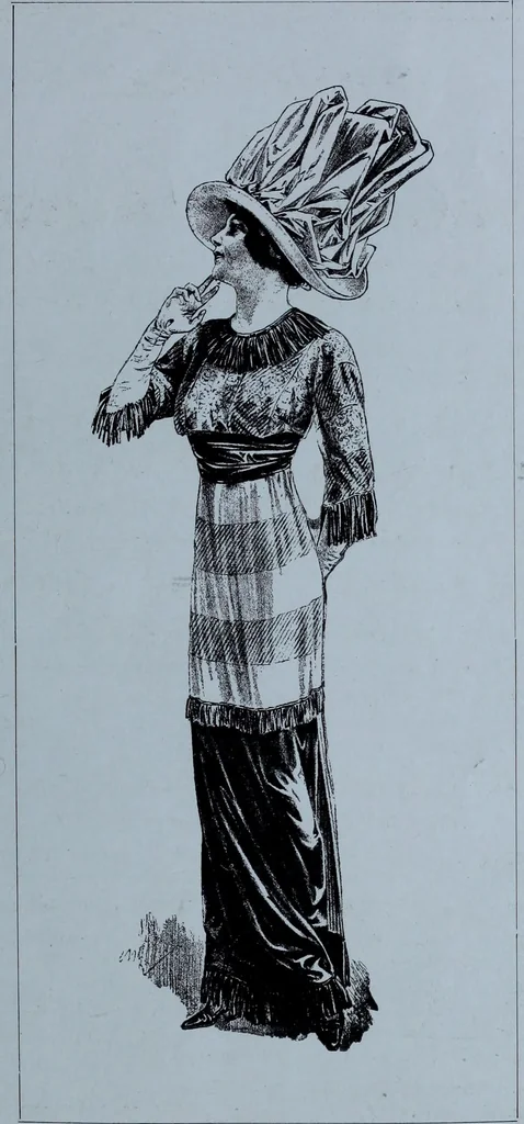 An illustration from Tissus et nouveauts 1911, 1911, leaf 444