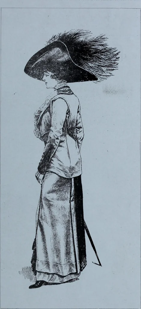 An illustration from Tissus et nouveauts 1911, 1911, leaf 446