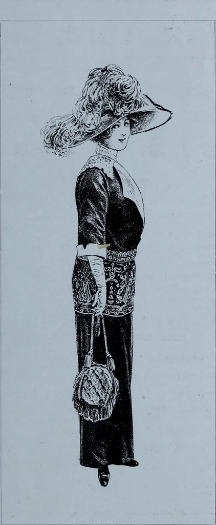 An illustration from Tissus et nouveauts 1911, 1911, leaf 448