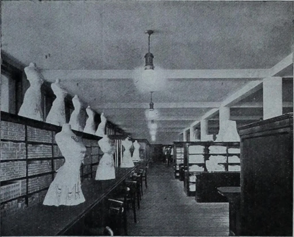 An illustration from Tissus et nouveauts 1911, 1911, leaf 46