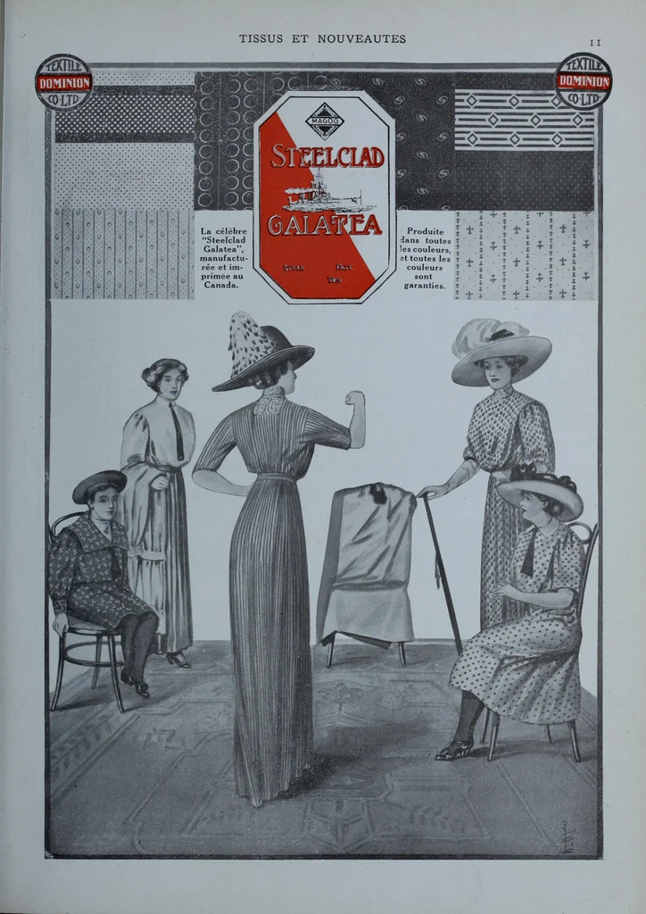 An illustration from Tissus et nouveauts 1911, 1911, leaf 536
