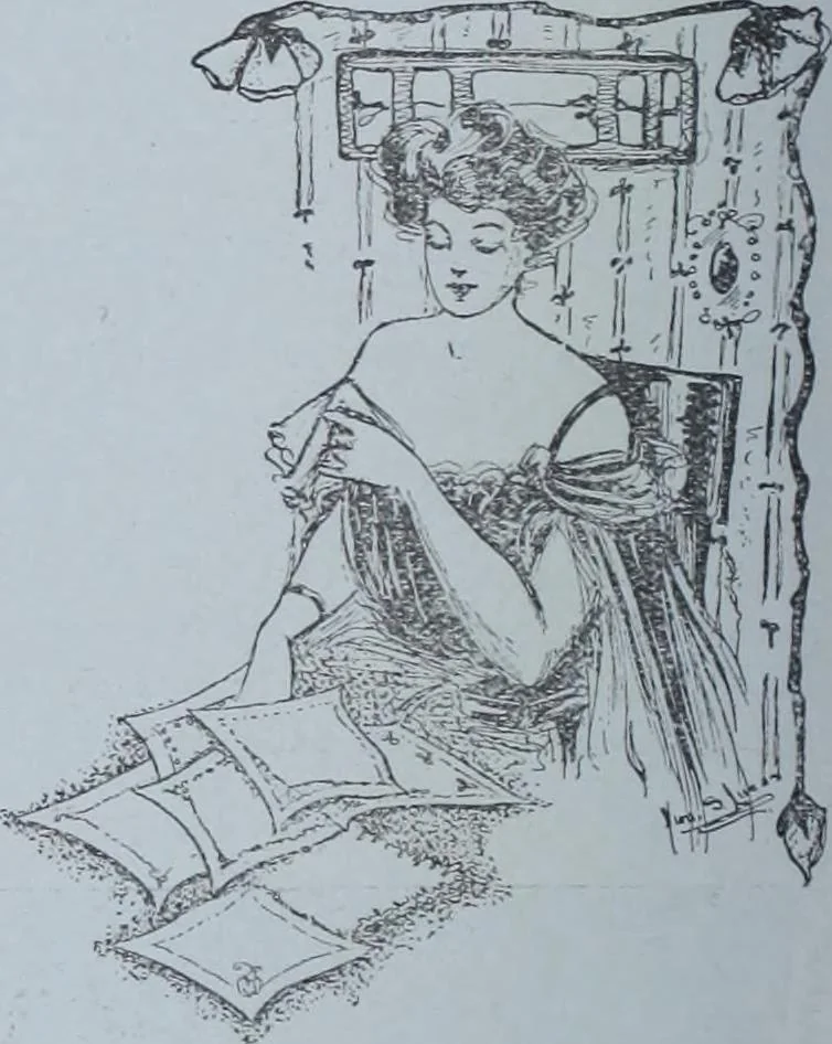 An illustration from Tissus et nouveauts 1911, 1911, leaf 543