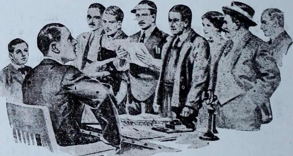 An illustration from Tissus et nouveauts 1911, 1911, leaf 563