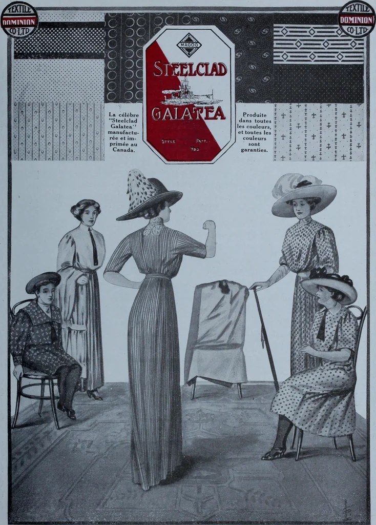 An illustration from Tissus et nouveauts 1911, 1911, leaf 578