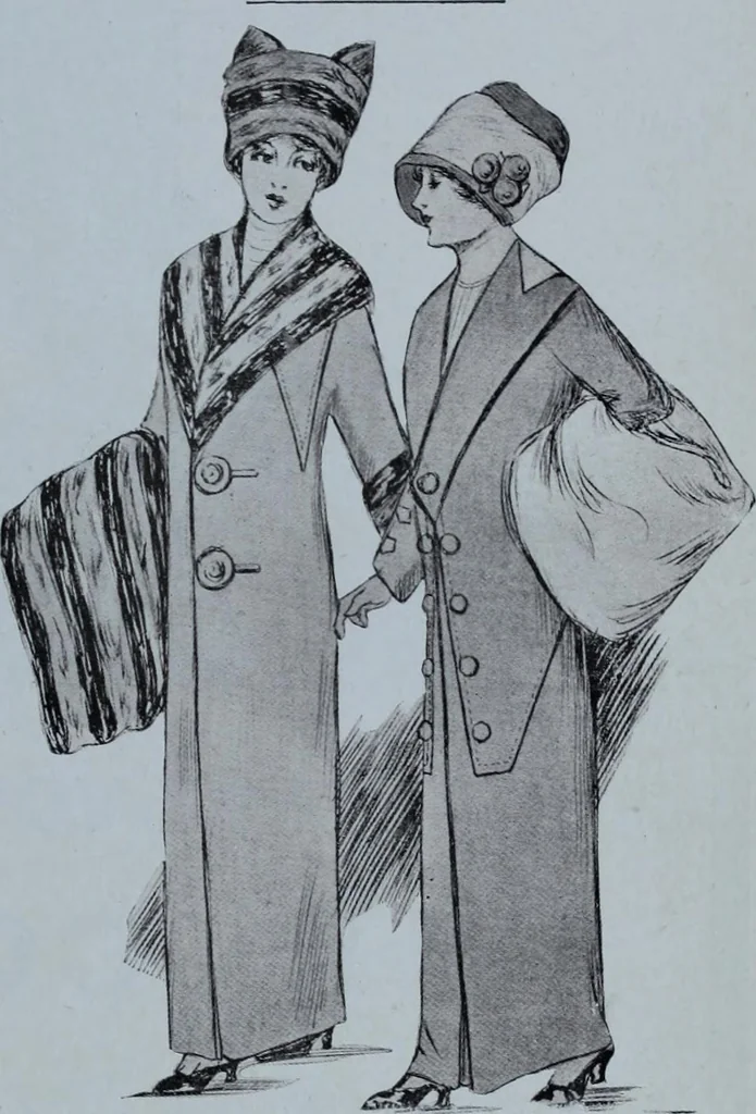 An illustration from Tissus et nouveauts 1911, 1911, leaf 586