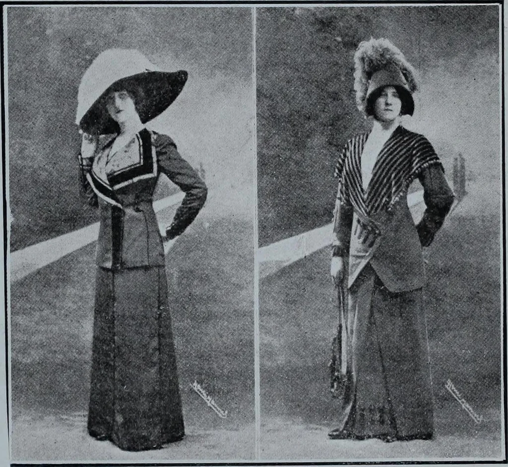 An illustration from Tissus et nouveauts 1911, 1911, leaf 592