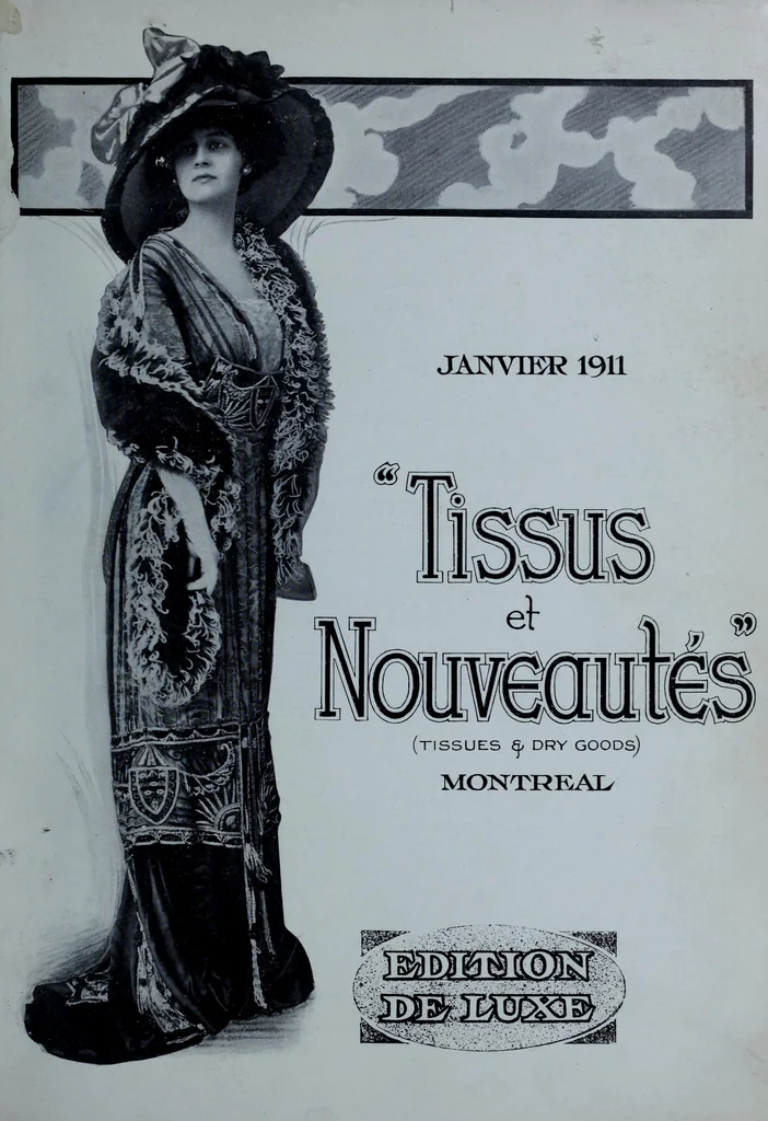 An illustration from Tissus et nouveauts 1911, 1911, leaf 6